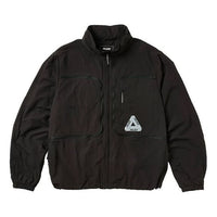 PALACE Zipper Multiple Pockets Alphabet Logo Jacket Unisex Black P20JK009