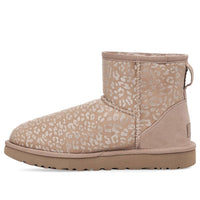(WMNS) UGG Classic Mini Snow Leopard Brown Yellow 1113494-AMP
