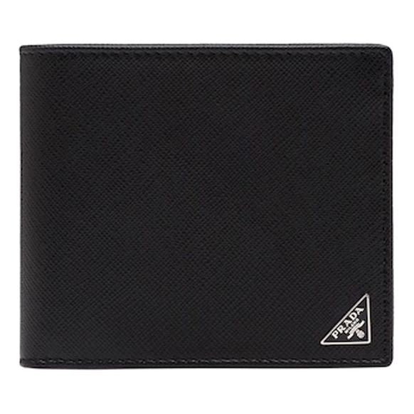 PRADA SS26 Saffiano Leather Wallet 'Black' 2MO513-QHH-F0002