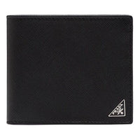 PRADA SS26 Saffiano Leather Wallet 'Black' 2MO513-QHH-F0002