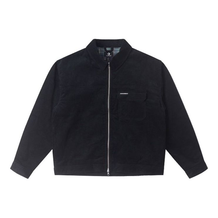Converse Seasonal Cord Padded Jacket Asia Sizing 'Black' 10025260-A03