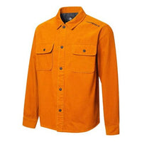 Men's Converse Sports Cargo corduroy Shirt Jacket Orange 10019954-805