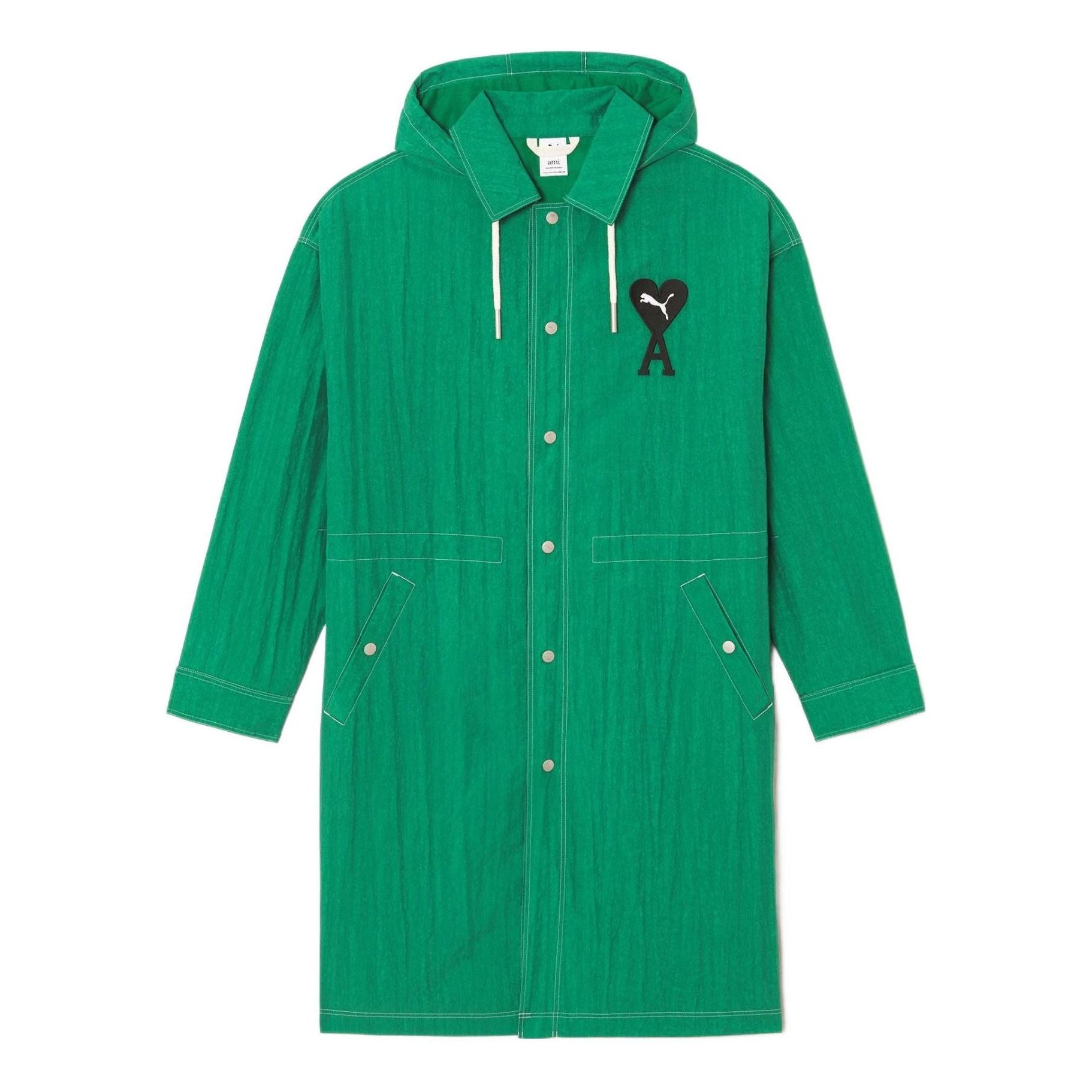 PUMA X AMI Light Nylon Jacket 'Green' 534064-96