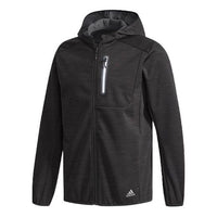 adidas Outdoor Sports hooded Fleece Jacket Black CV4857