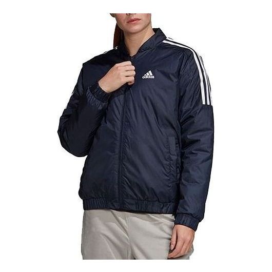 (WMNS) adidas Essentials Insulated Bomber Jacket 'Dark Navy' GH4581