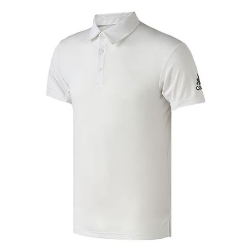 Men's adidas Sports Tennis polo White Polo Shirt DU8412