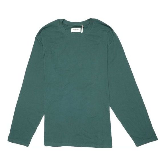 FOG Essentials Burgundy Box Square Long Sleeves Unisex Green FOG-FW18-05