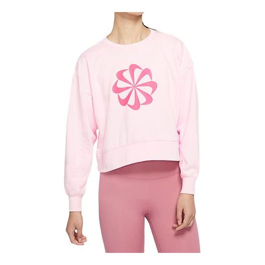 (WMNS) Nike Icon Clash Round-Neck Sweatshirt Pink CU5039-663