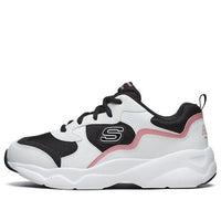 (WMNS) Skechers D'Lites Airy 'White pink' 66666231-WBPK