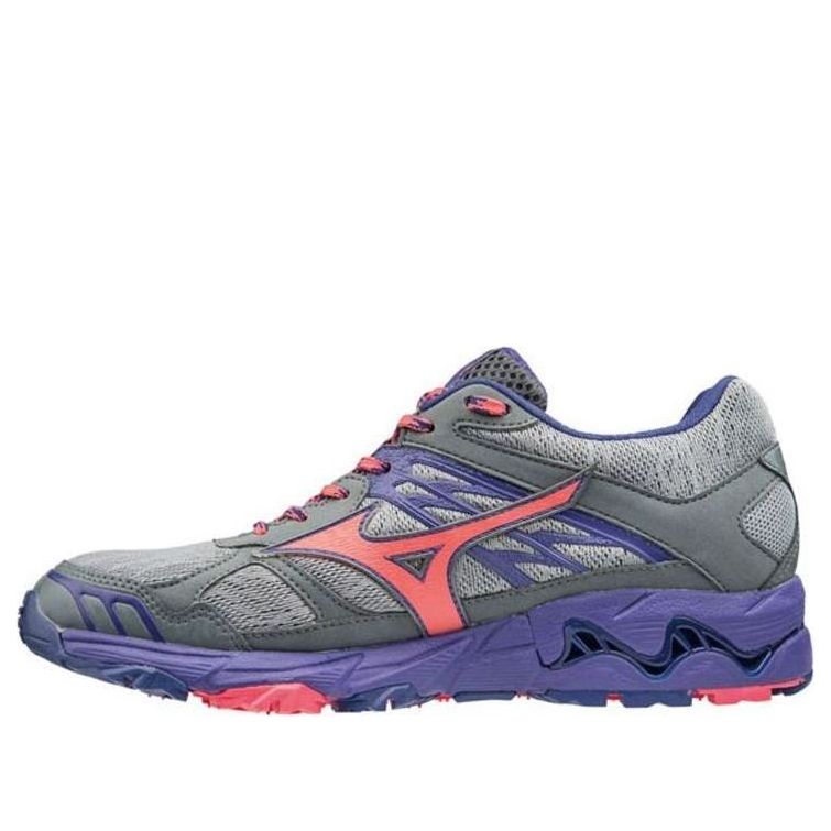 Mizuno Wave Mujin 4 G-tx Low Tops Gray Purple Pink J1GK175760