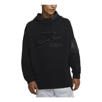 Nike NSW Sportswear Pullover Hoodie 'Black Heather' CU3797-001