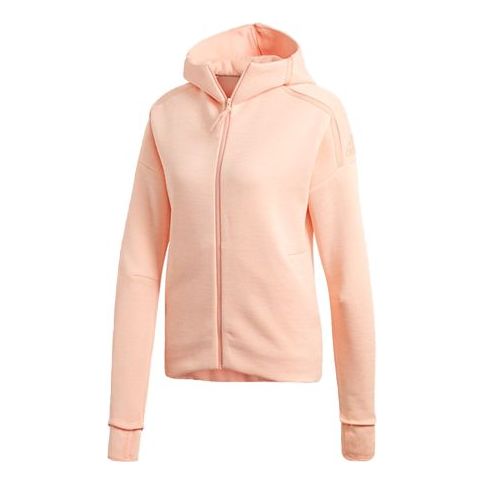 (WMNS) adidas Sports Hooded Coat Pink EK4323