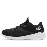 (WMNS) New Balance District Run Sneakers Black/White WDRNBK1
