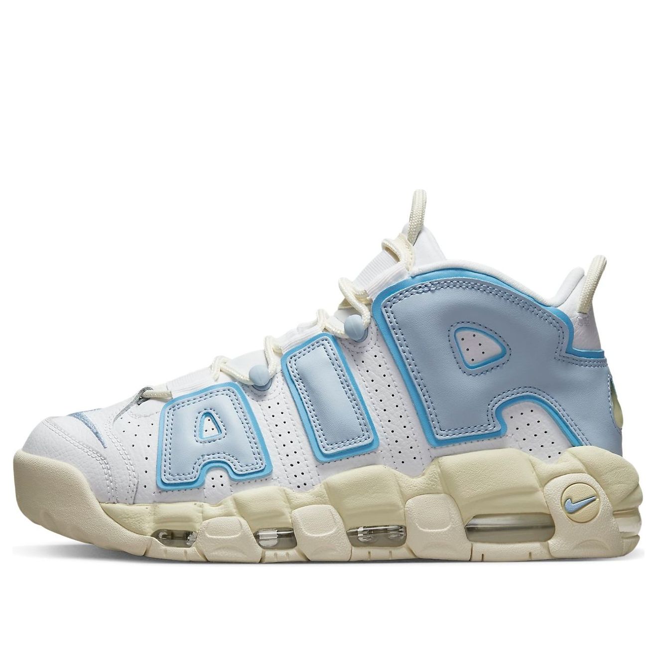 (WMNS) Nike Air More Uptempo 'White Blue' FD9869-100