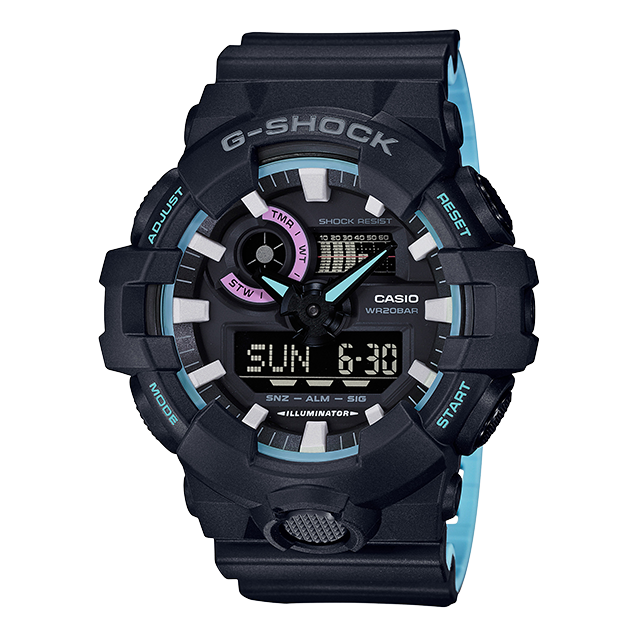 CASIO G-Shock Analog-Digital 'Black' GA-700PC-1A