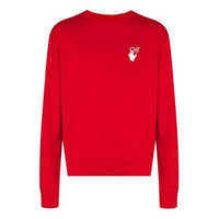 Off-White Pascal Arrows Pascal Arrow Round Sweat Shirt Men's Red OMBA025F20FLE0042501