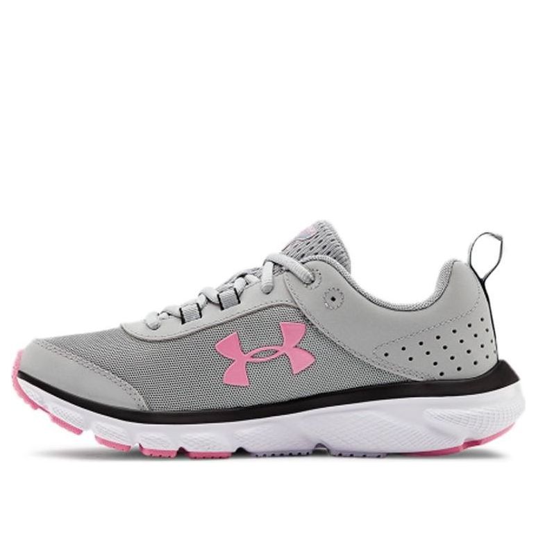 (WMNS) Under Armour Charged Assert 8 Gray/Pink 3021972-103