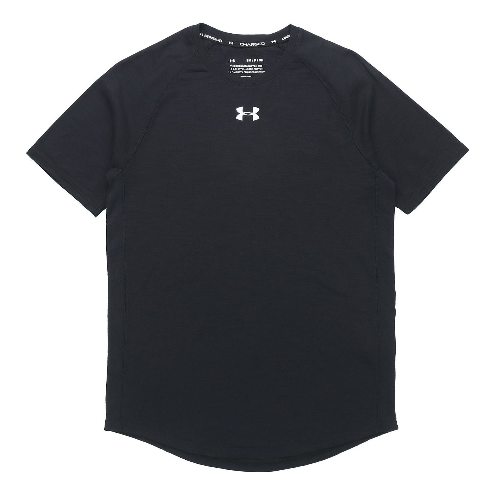 Under Armour Charged Cotton T-shirt 'Black' 1351570-001