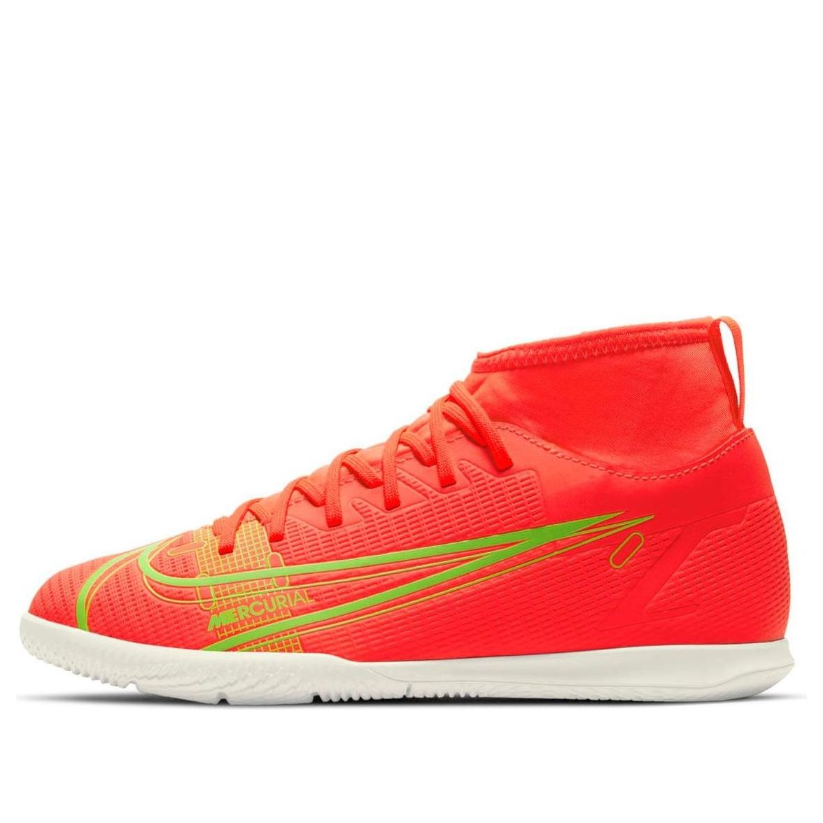(GS) Nike JR Mercurial Superfly 8 Club IC 'Orange Green' CV0792-600