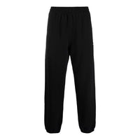 Men's Off-White FW21 Logo Sports Pants/Trousers/Joggers Black OMCH029F21FLE0061084