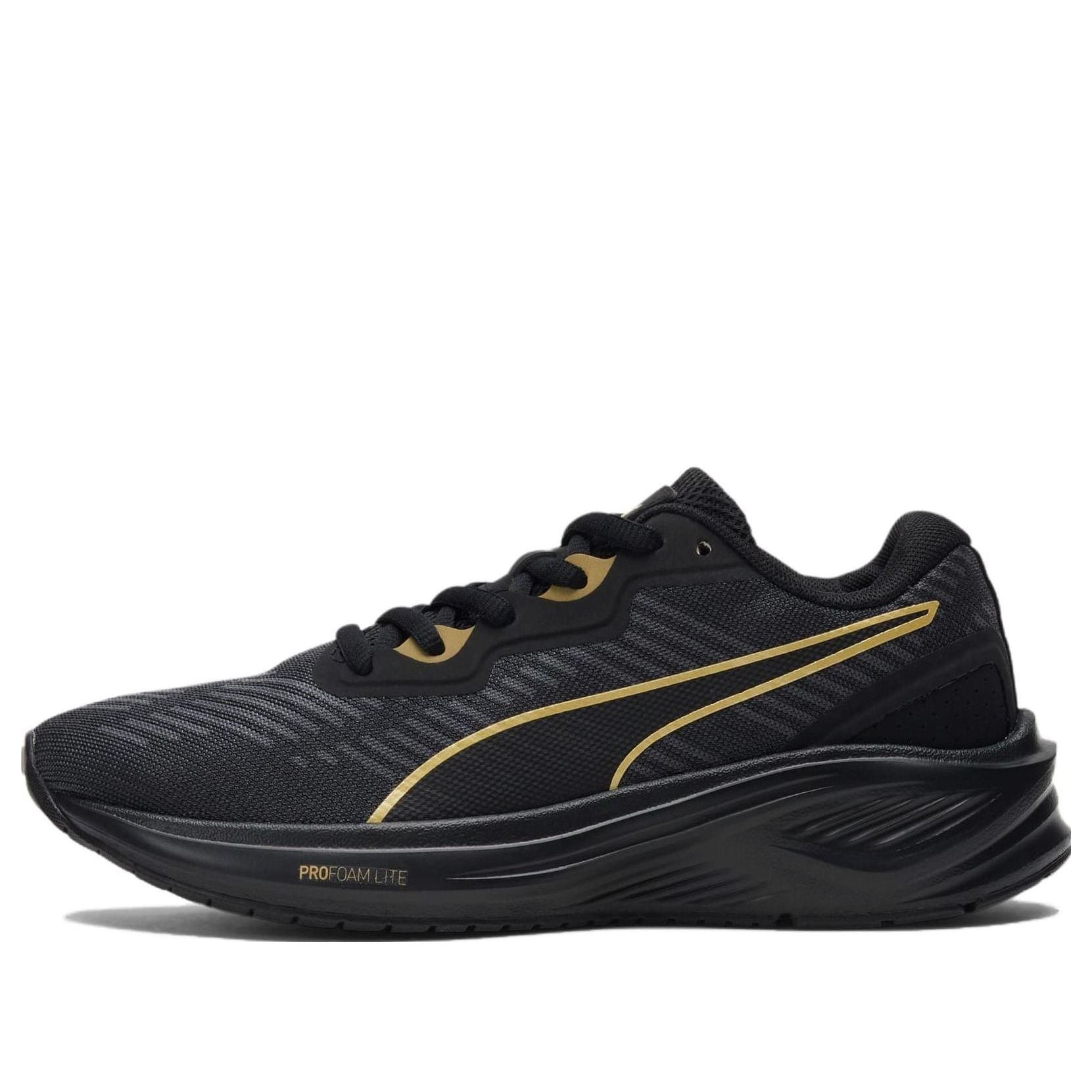 (GS) PUMA Aviator ProFoam Sky 'Black Team Gold' 378240-11