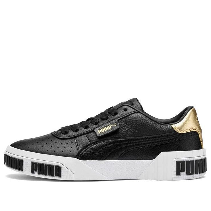 (WMNS) PUMA Cali Bold Metalli Sneakers Black 371207-02