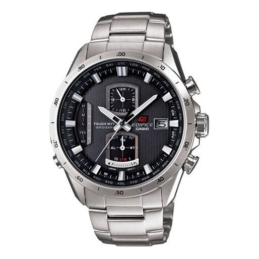 Casio Edifice Analog Watch 'Silver Steel Black' EQW-A1110D-1A
