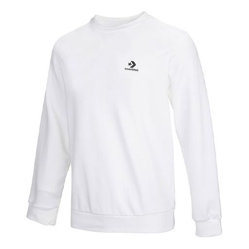 Converse Embroidered Star Chevron Crew FT Asia Sizing 'White' 10020345-A16