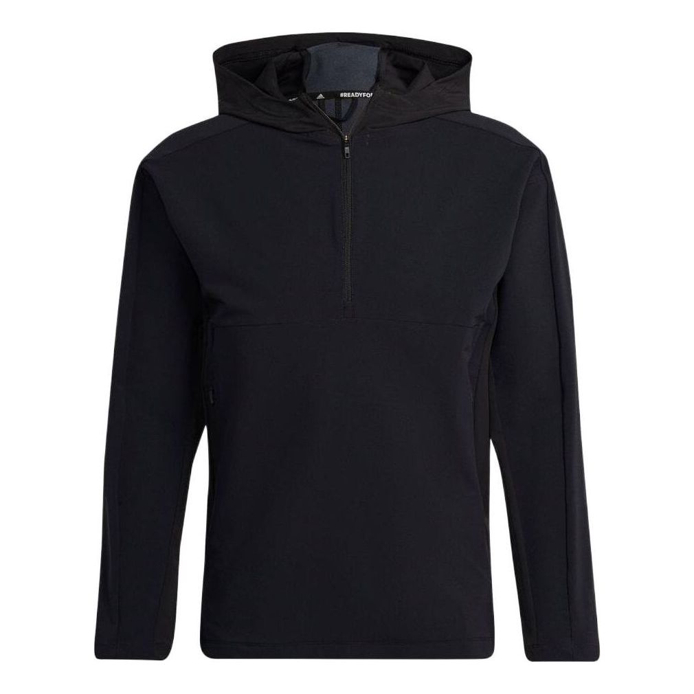 adidas Workout CORDURA Half-Zip Hoodie 'Black' HD3519