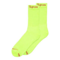 Supreme x Hanes Crew Socks (4 pack) 'Green' SUP-SS23-048