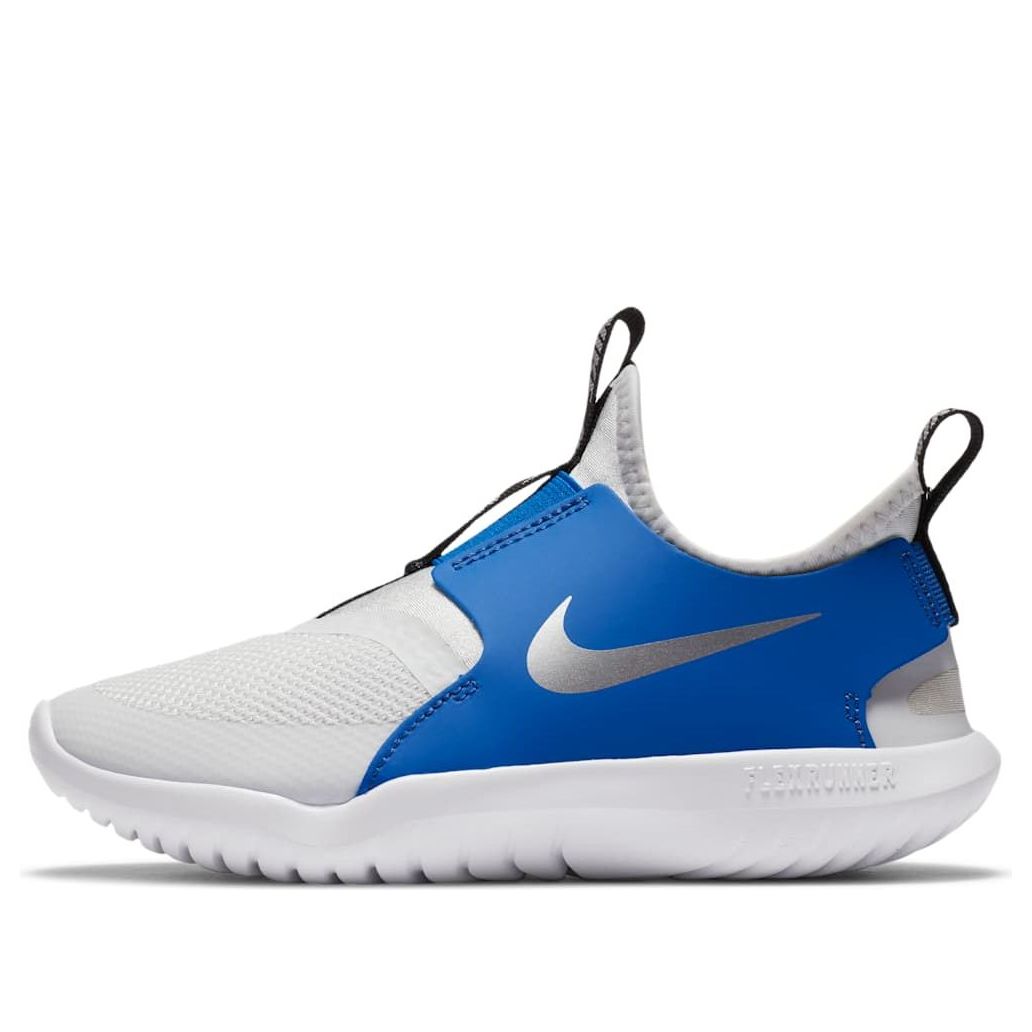(PS) Nike Flex Runner 'White Blue' AT4663-014