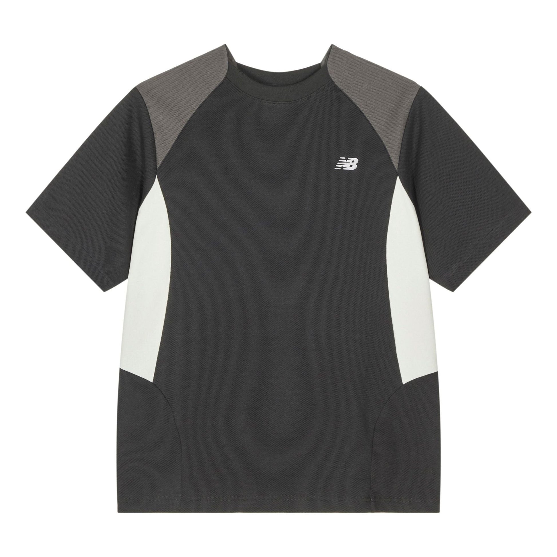 New Balance x LiangDong Color Block T-Shirt Asia Sizing 'Dark Grey' NEE17113-DKG