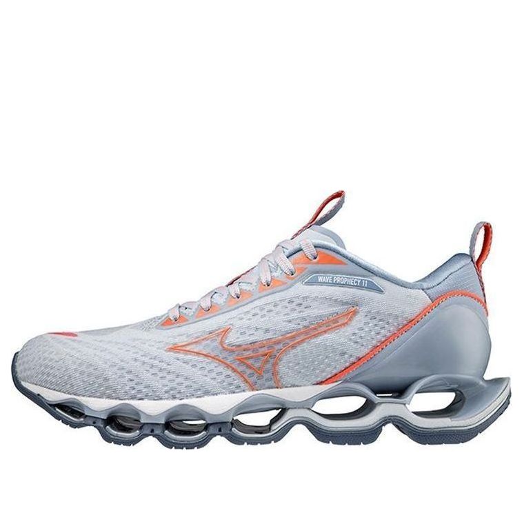 (WMNS) Mizuno Prophecy Wave 11 'Gray Blue Orange' J1GC220066
