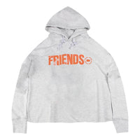 VLONE x Fragment Design Crossover Flash Large Logo Gray Orange VLHD17FW004-01