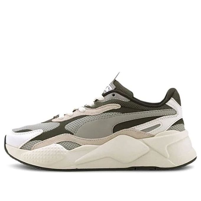 (GS) PUMA RS-X3 Jr 'Puzzle - Limestone' 372357-01