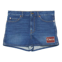 (WMNS) Gucci Casual Denim Blue Shorts 583978-XDA6C-4452