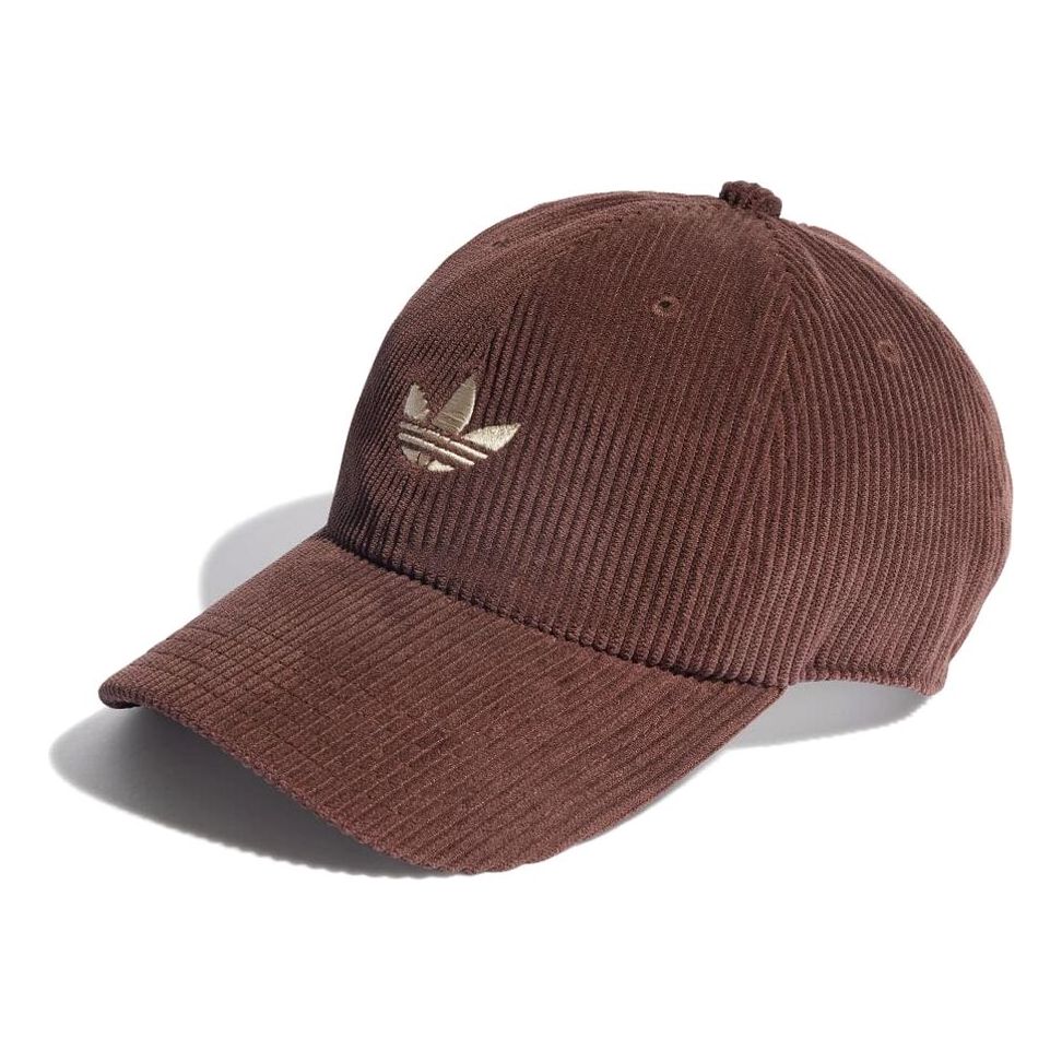 adidas Next+ Corduroy Dad Cap 'Brown' IQ3518