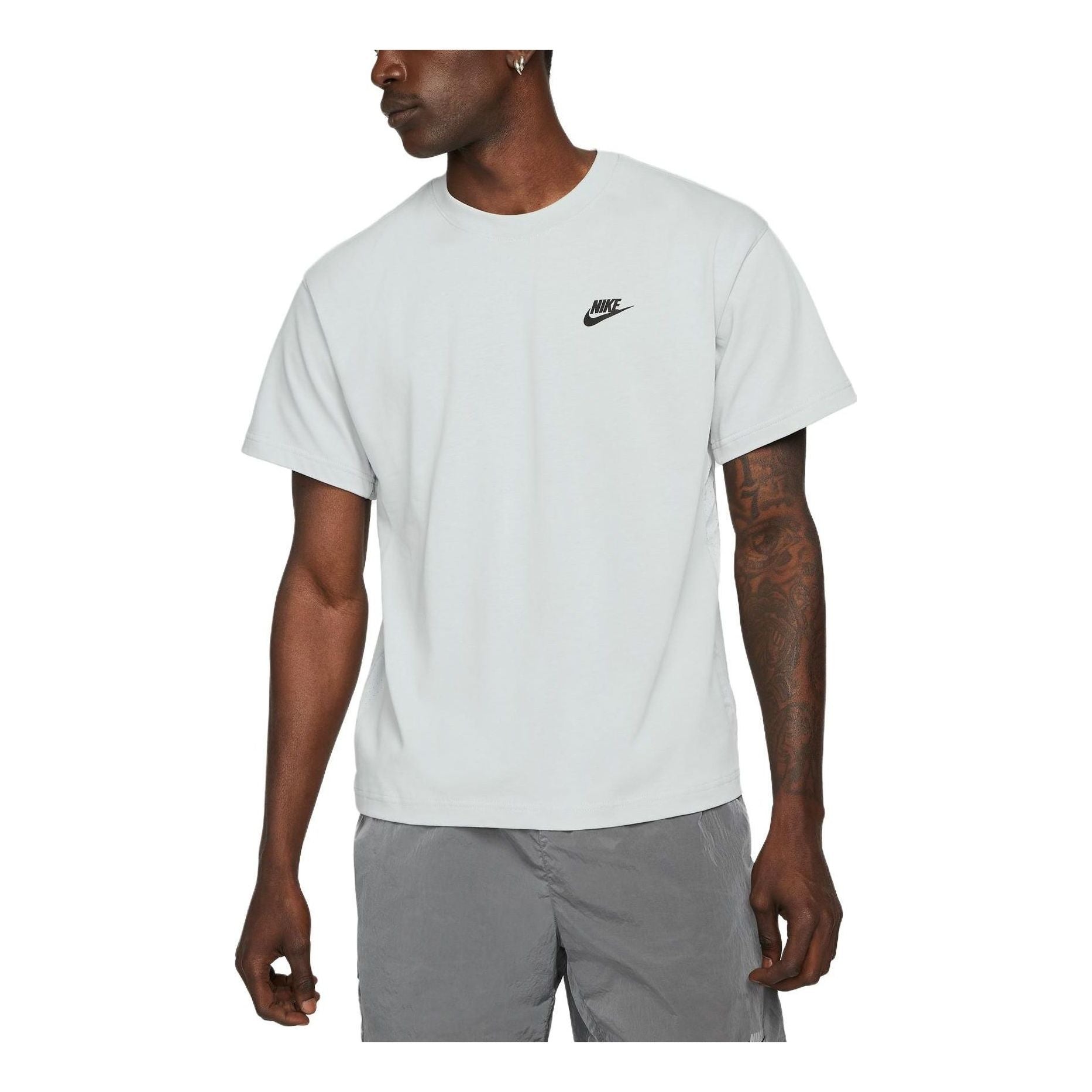 Nike Sportswear Logo T-Shirt 'Grey' DM6586-063