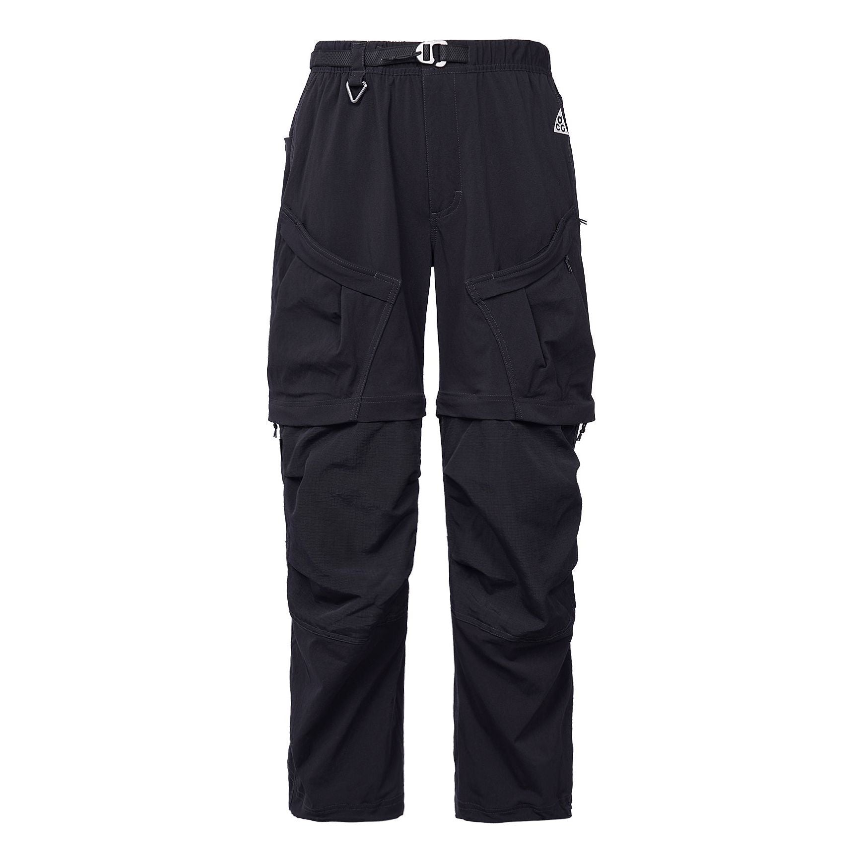 Nike ACG Solid Color Multiple Pockets Detachable Pants Athleisure Casual Sports Pants Black DN3944-010
