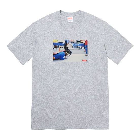 Supreme FW22 Great White Way Tee T SUP-FW22-270-GRAY