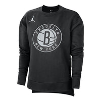 (WMNS) Air Jordan x NBA Brooklyn Nets Courtside Statement Long Sleeve T-Shirt 'Black' DO0192-010