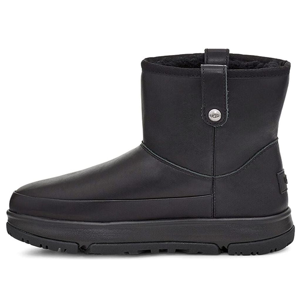(WMNS) UGG Classic Weather Mini Snow Boots Black 1116097-BLK
