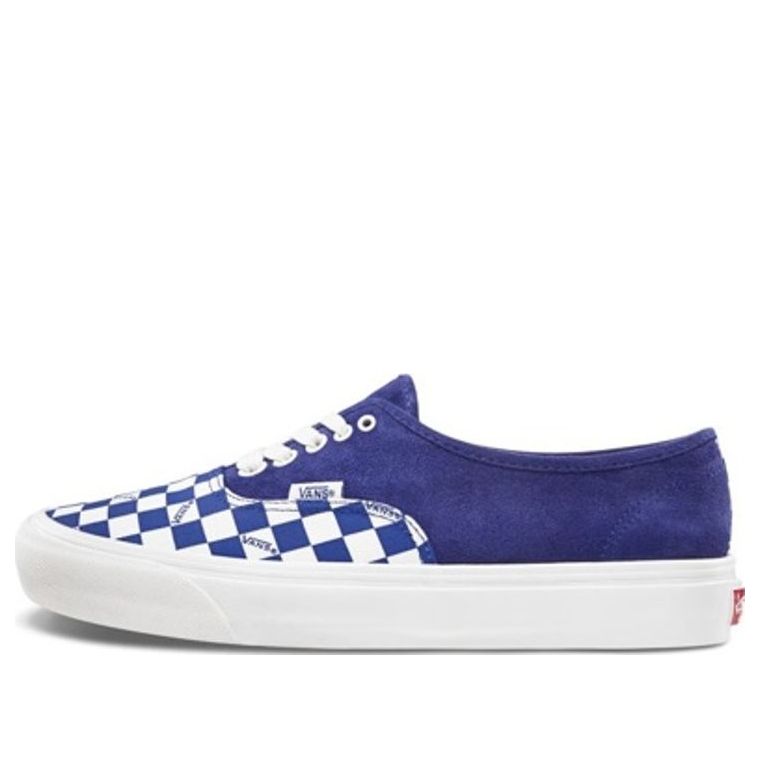 Vans OG Authentic LX 'True Blue Checkerboard Toe' VN0A45JJVQD