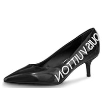 (WMNS) LOUIS VUITTON Call Back Pumpes 'Glossy Black' 1A5L8B