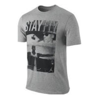 Air Jordan Stay Fly T-shirt 'Heather Grey' 509419-063