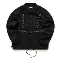 FILA FUSION Casual Sports vest Jacket Black T11M113705F-BK