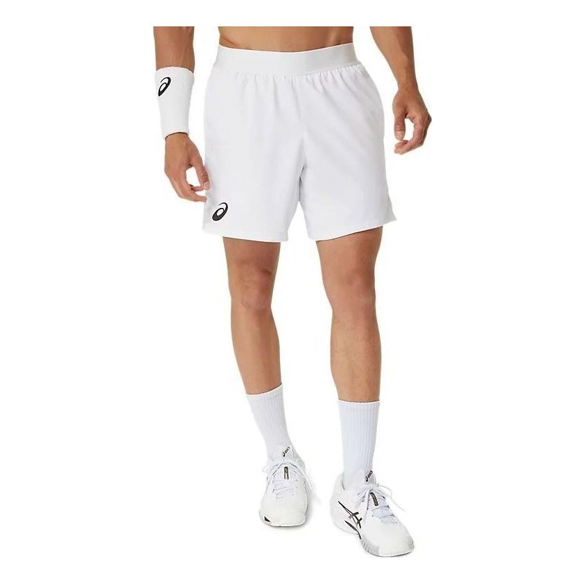 ASICS Logo Shorts 'White' 2041A285-100