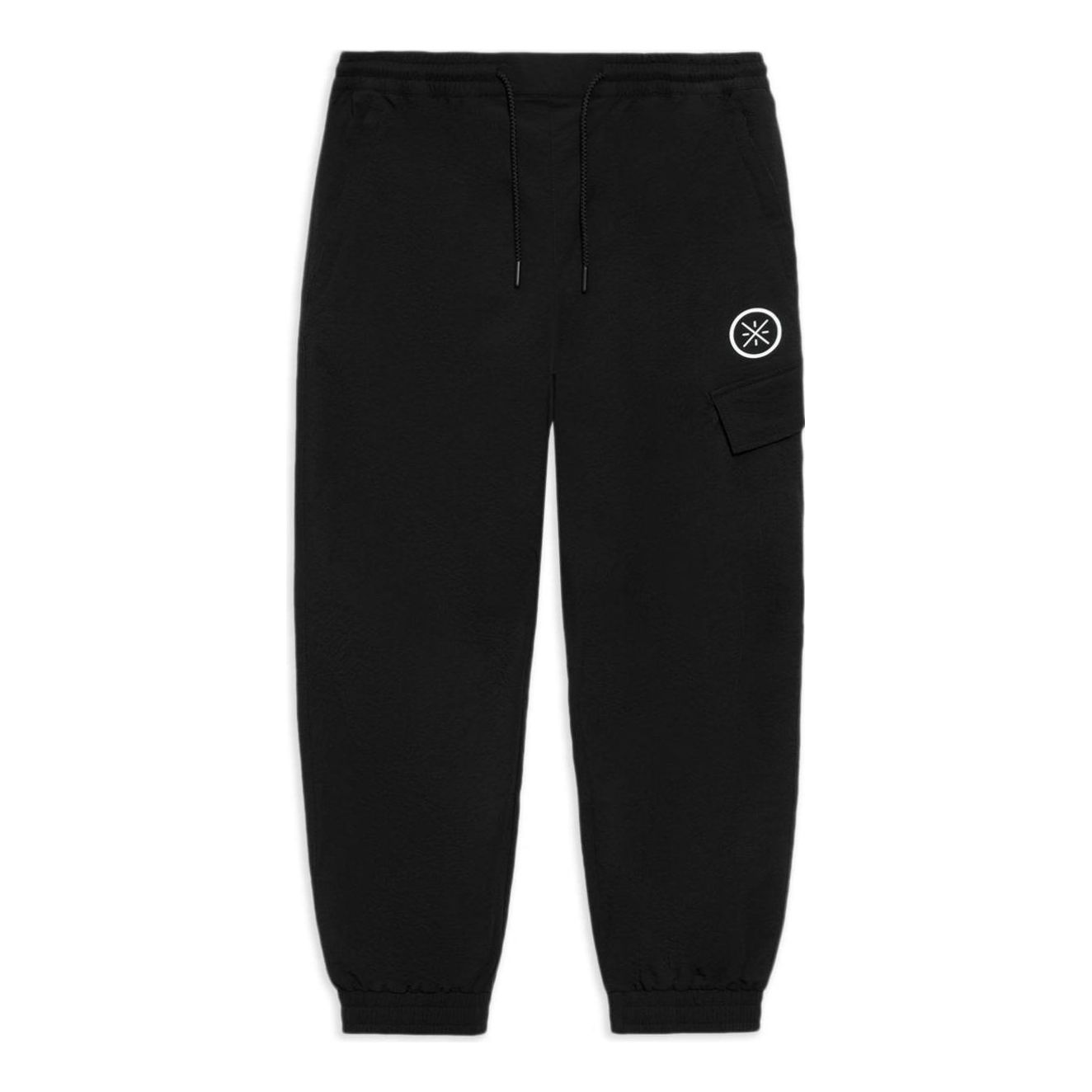 Li-Ning Way Of Wade Logo Ankle Pants 'Black' AKQS301-2