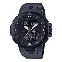 CASIO Solar Powered Sports Mens Black Analog/Digital Combo PRW-7000-82021