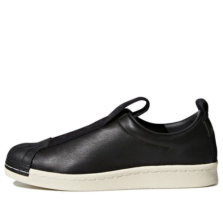 (WMNS) adidas Superstar BW3S Slip-On 'Black Off White' BY9140